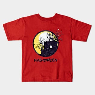 Halloween House Design Kids T-Shirt